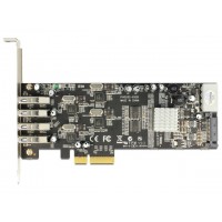 Karta PCI Express->USB 3.0 4-Port Quad Channel Delock