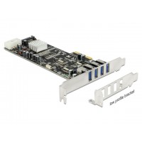 Karta PCI Express->USB 3.0 4-Port Quad Channel Delock