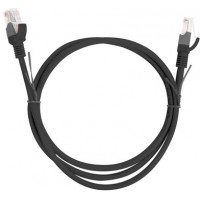 Patchcord Kat5e 1m Czarny Lanberg