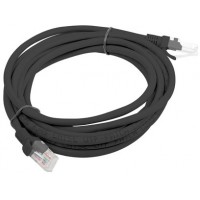 Patchcord Kat5e 3m Czarny Lanberg