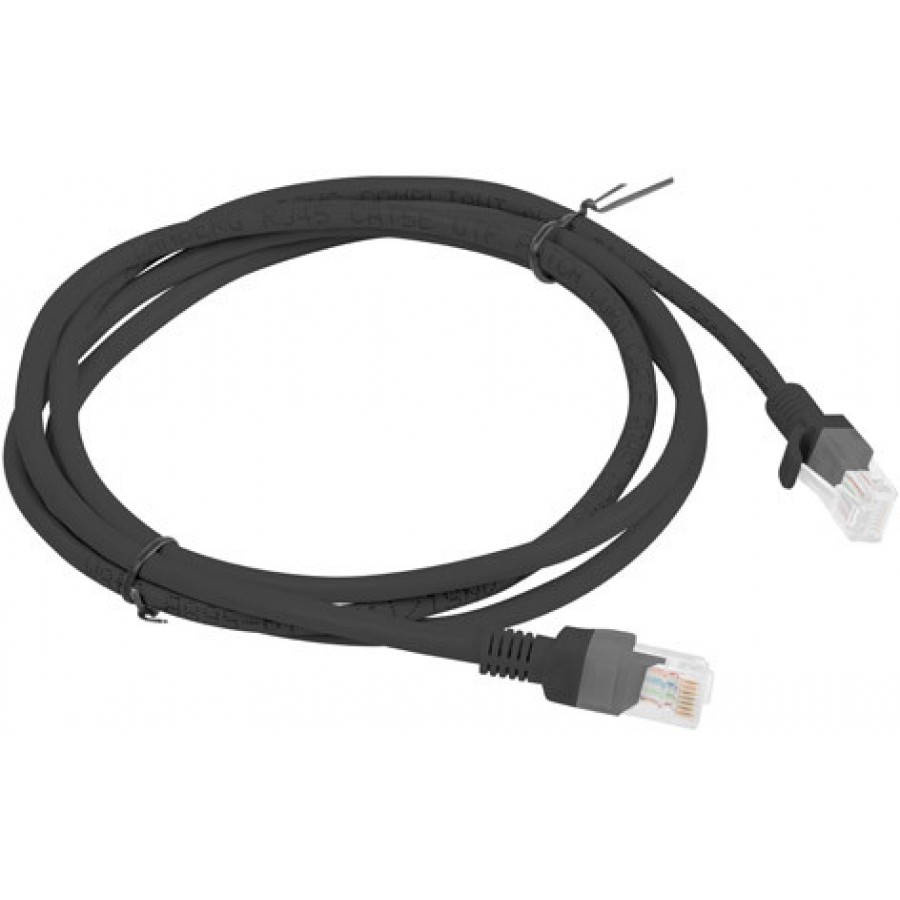 Patchcord Kat6 1.5m Czarny Lanberg