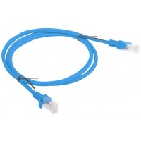 Patchcord Kat6 1m Niebieski Lanberg