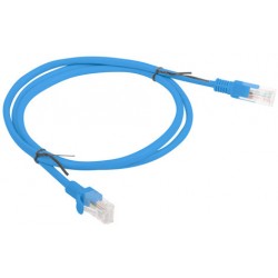 Patchcord Kat6 1m Niebieski Lanberg