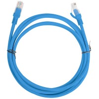 Patchcord Kat6 2m Niebieski Lanberg