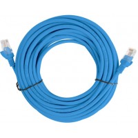 Patchcord Kat6 5m Niebieski Lanberg