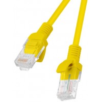 Patchcord Kat6 0.25m Żółty Lanberg