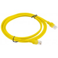 Patchcord Kat6 2m Żółty Lanberg