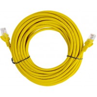 Patchcord Kat6 5m Żółty Lanberg