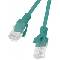 Patchcord Kat6 0.25m Zielony Lanberg