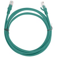 Patchcord Kat6 2m Zielony Lanberg