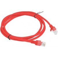 Patchcord Kat6 1.5m Czerwony Lanberg