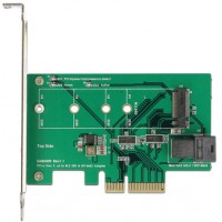 Karta PCI Express X4->M.2 Nvme + 1x Sff-8643 Nvme Low Profile Delock