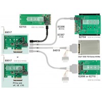 Karta PCI Express X4->M.2 Nvme + 1x Sff-8643 Nvme Low Profile Delock