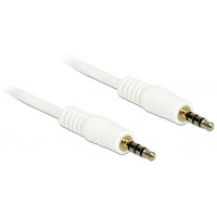 Kabel Stereo Jack 3.5mm 4pin M/M 3m Biały Delock