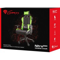 Fotel Dla Gracza Genesis Nitro 550 Black-Green