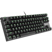 Klawiatura Mechaniczna Genesis Thor 300 Tkl Us, Zielone Podświetlenie, Przełączniki Outemu Blue