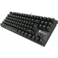 Klawiatura Mechaniczna Genesis Thor 300 Tkl Us, Zielone Podświetlenie, Przełączniki Outemu Blue