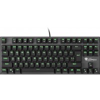 Klawiatura Mechaniczna Genesis Thor 300 Tkl Us, Zielone Podświetlenie, Przełączniki Outemu Blue