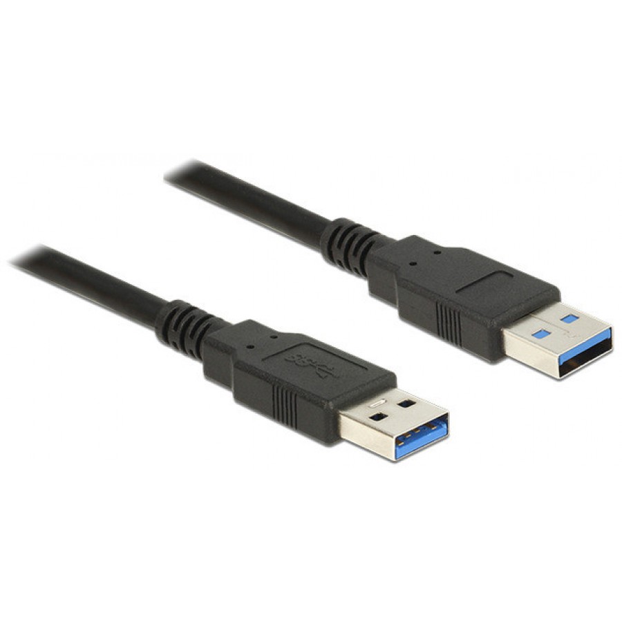 Kabel USB Am-Am 3.0 0.5m Black Delock