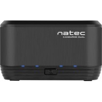 Stacja Dokująca HDD Natec Kangaroo Dual 2.5"/3,5" USB 3.0 + Zasilacz