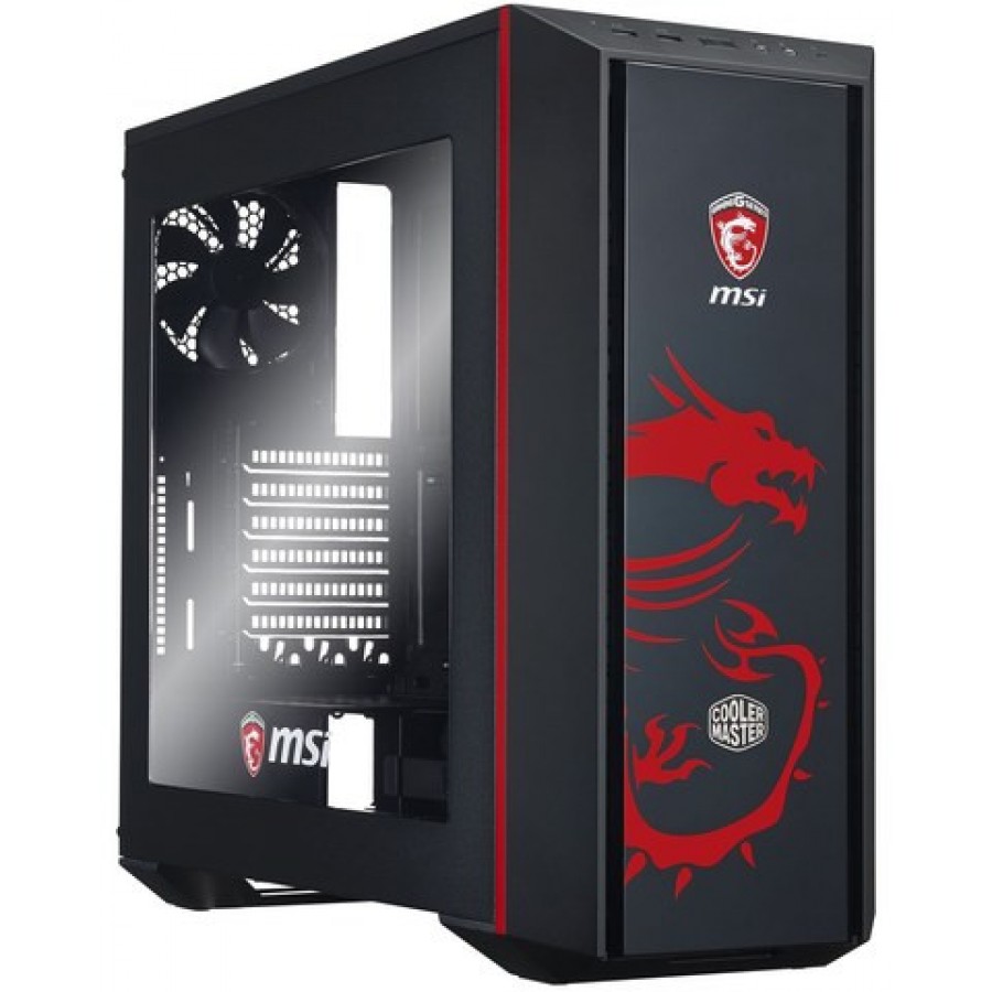 Obudowa Cooler Master Masterbox 5 MSI Edition Midi Tower Bez Zasilacza, USB 3.0, Z Oknem