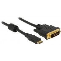 Kabel HDMI-HDMI Mini V1.4 High Speed Ethernet 1m (A-C) Delock