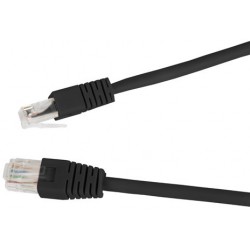 Patchcord Kat.6 UTP 0.5m Black Gembird