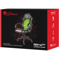 Fotel Dla Gracza Genesis Nitro 210 Black-Green