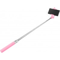 Selfie Stick Monopod Przewodowy Extreme Media SF-20W Różowy