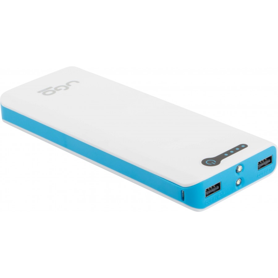 Power Bank Ugo UPB-1020 18000mAh Biało-Niebieski Li-Ion 2xUSB