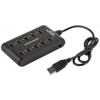 Hub USB Ugo 10-Port Aktywny Wł Wył + Zasilacz