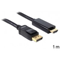 Kabel Displayport M->HDMI M 1m Gold Delock