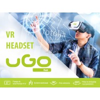 Okulary Gogle VR 3D Ugo Wirtualnej Rzeczywistości Dla Smartfonów 4 Do 6 Cali