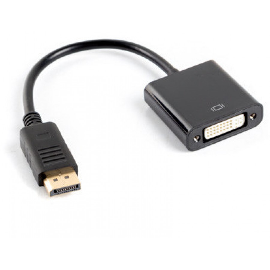 Adapter Displayport(M)->DVI-D(F)(24+5) Dual Link Lanberg