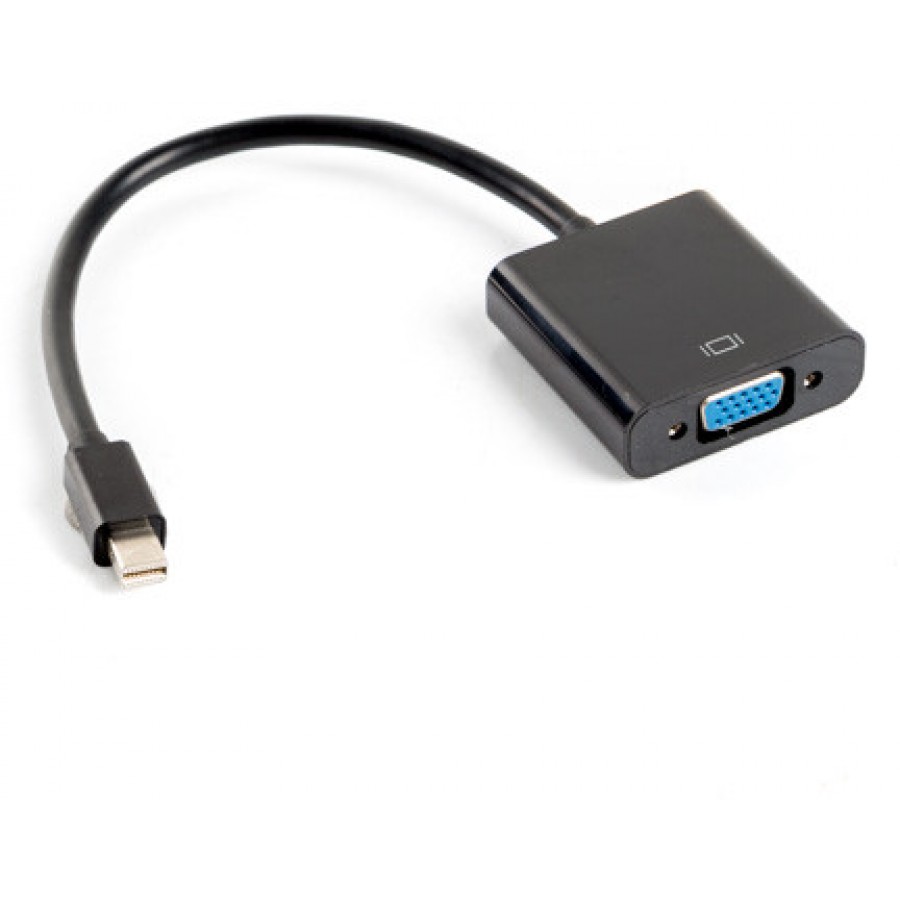 Adapter Displayport Mini(M)->VGA(F) Na Kablu Black Lanberg