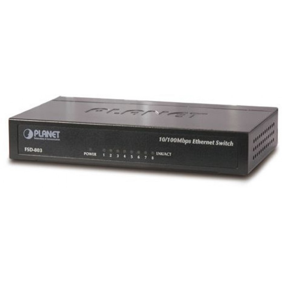 Switch Planet Fsd-803 8-Port 100Mb/s Soho Desktop