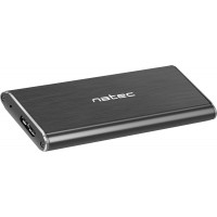 Obudowa HDD Zewnętrzna Sata Natec Rhino M.2 USB 3.0 Aluminium Black Slim