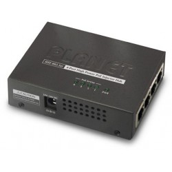 Poe Splitter Planet Hpoe-460 52V Dc 8x Rj45