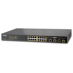 Switch Planet Fgsw-1816hps 16-Port Poe 100tx+2port Gigabit Tp/Sfp Web Smart