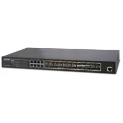 Switch Planet GS-5220-16S8CR 24-Port 1000base-X SFP+8port TP Zarządzalny Zasilanie AC/DC