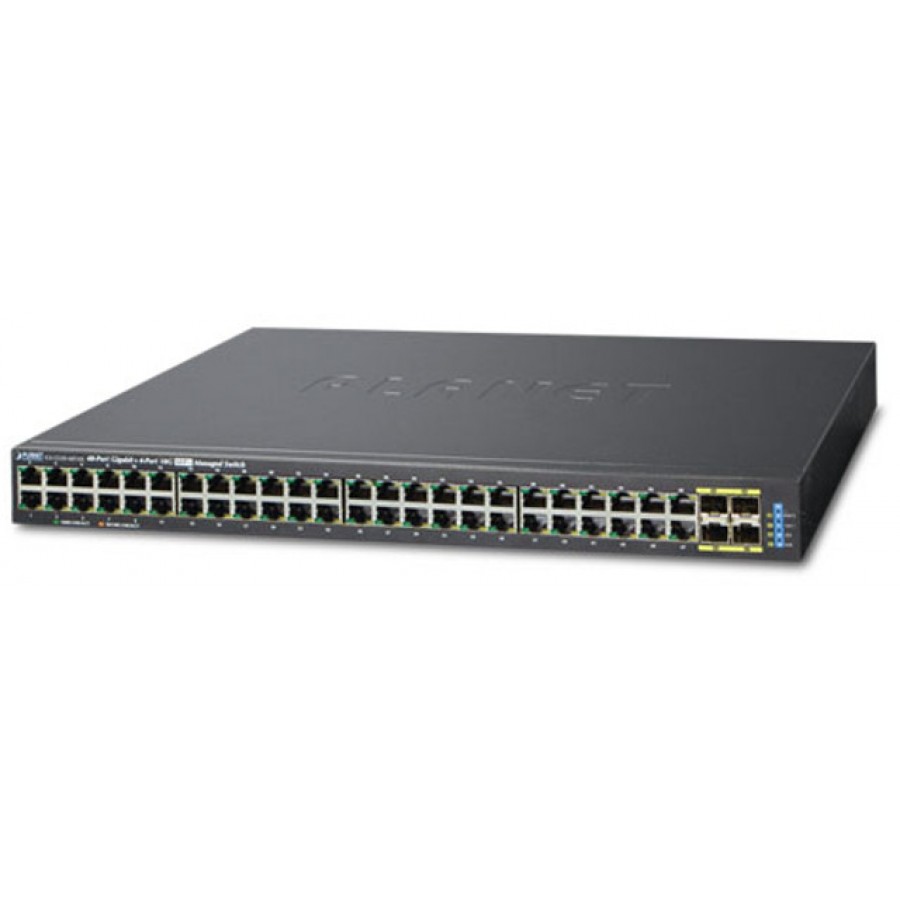 Switch Planet Gs-5220-48t4x 48-Port 1000b/S+4port Sfp+4port 10g Sfp Zarządzany