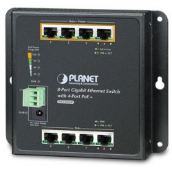 Switch Planet Wgs-804hp 8-Port 1000base-T+4port POE+ Przemysłowy Niezarządzalny