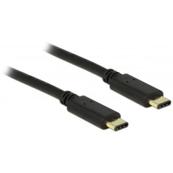 Kabel USB Type-C(M)-USB Type-C(M) 2.0 2m Black Delock