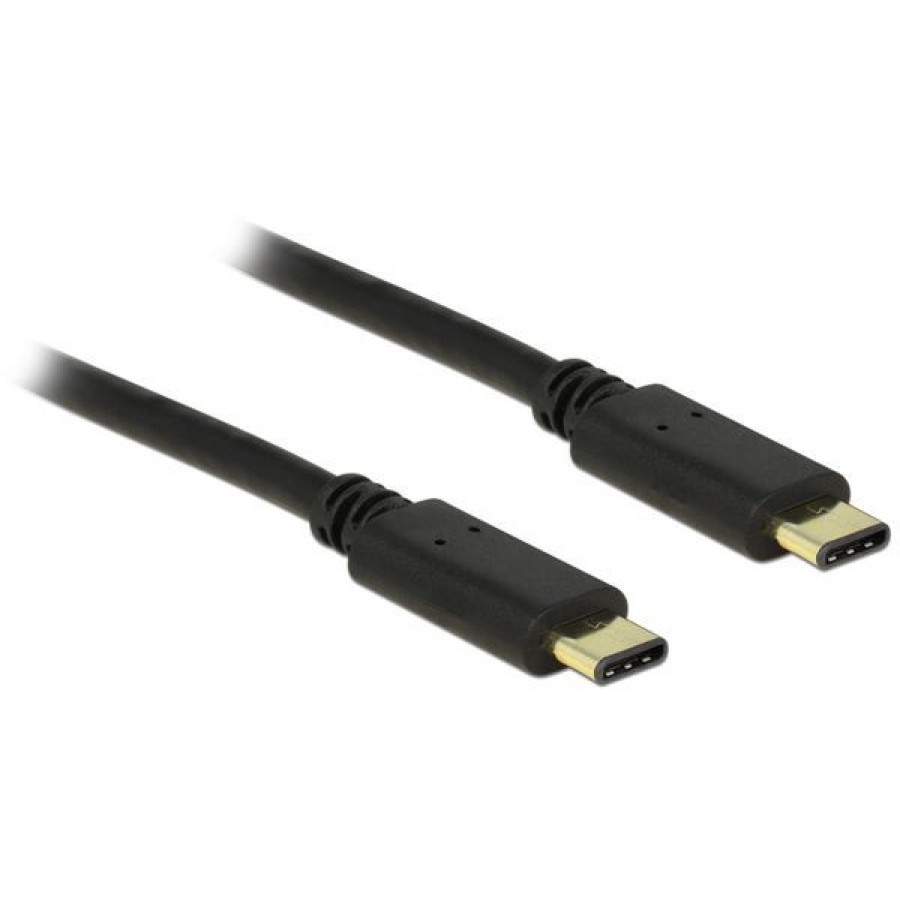 Kabel USB Type-C(M)-USB Type-C(M) 2.0 2m Black Delock