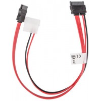 Kabel Sata Zasilający Data Slimline 35cm Lanberg Ca-Sasl-10cu-0035-R