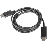 Kabel Displayport(M)->HDMI 1.8m Czarny Lanberg CA-DPHD-10CC-0018-Bk