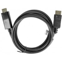 Kabel Displayport(M)->HDMI 1.8m Czarny Lanberg CA-DPHD-10CC-0018-Bk