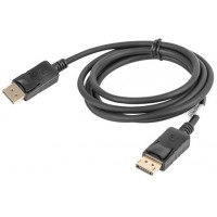 Kabel Displayport M/M 1.8m 4k Czarny Lanberg Ca-Dpdp-10cc-0018-Bk