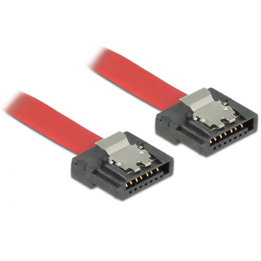 Kabel Sata Data III 6Gb/s 20cm Flexi Red Delock