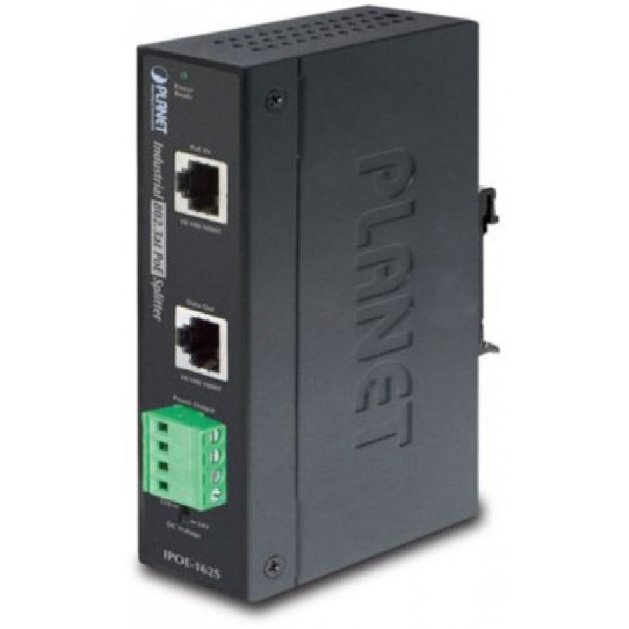 Poe Splitter Planet Ipoe-162s 56V Dc 2x Rj45 Przemysłowy